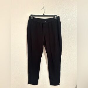 Great Northwest Indigo Pants Women’s L Black Cropped Tapered Leg